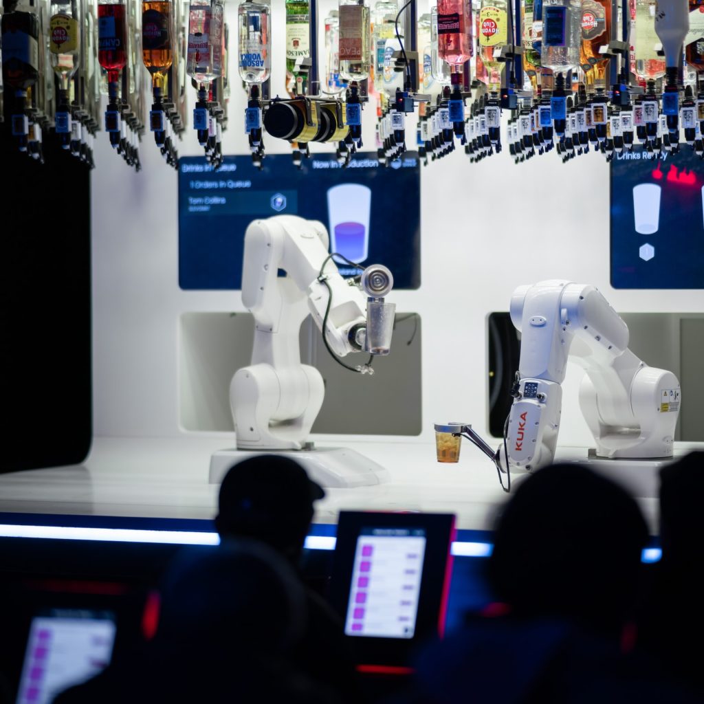 Robotic bartender