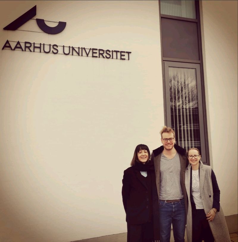Visit at AU with Agnieszka Radziwon and Cristina Marullo